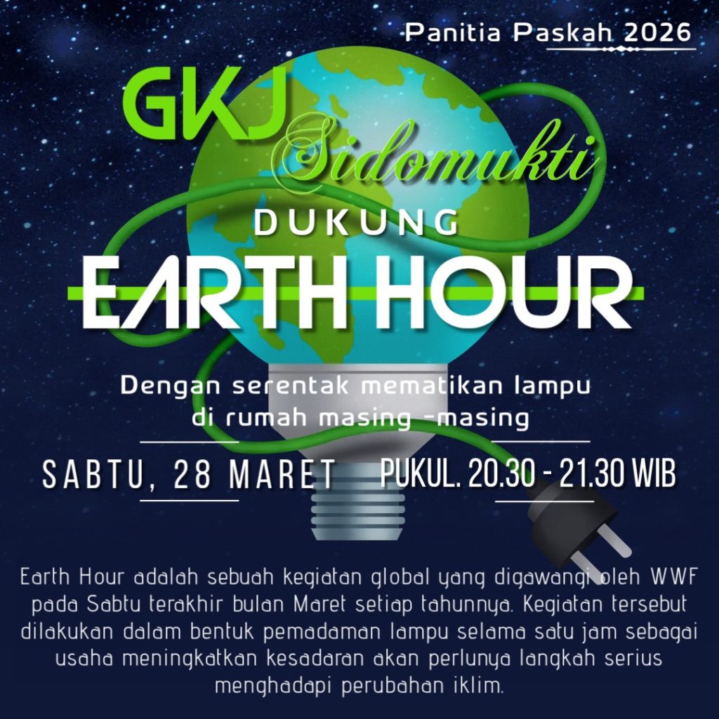 gerakan GKJ for Earth Hour 2026